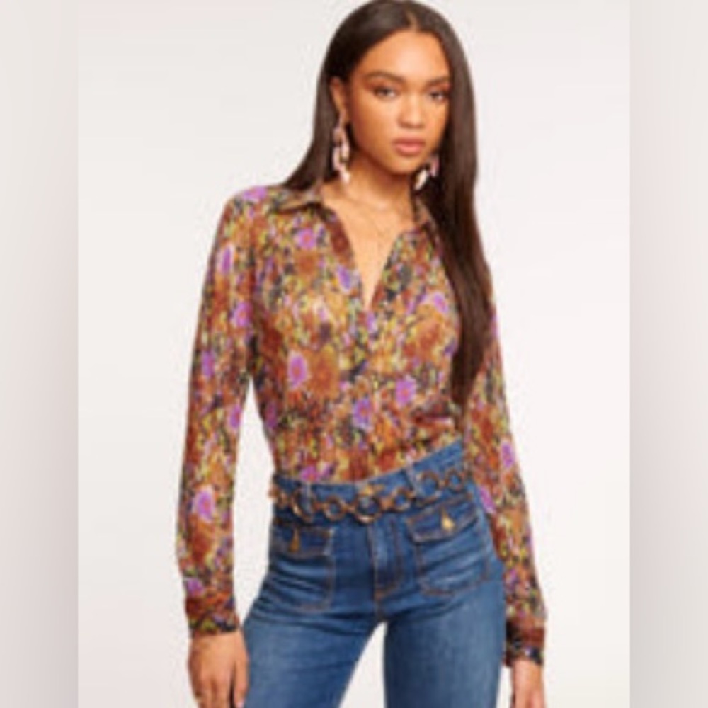 SOLD! NWT Ramy Brook Capucine Top - XXL - Picture 1 of 14